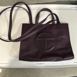 Purple Telfar Bag